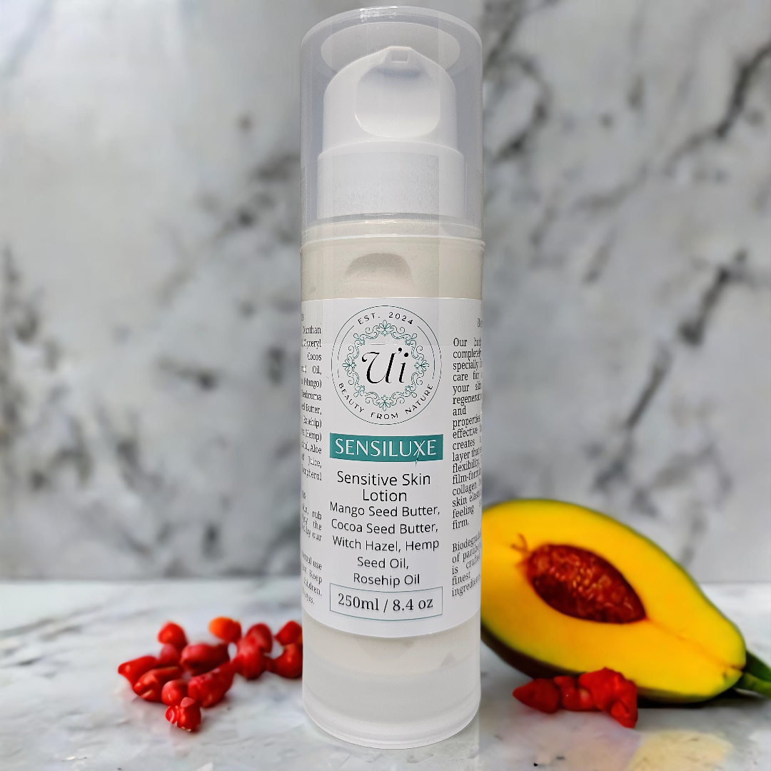 Sensiluxe crema para piel sensible con eczema.
