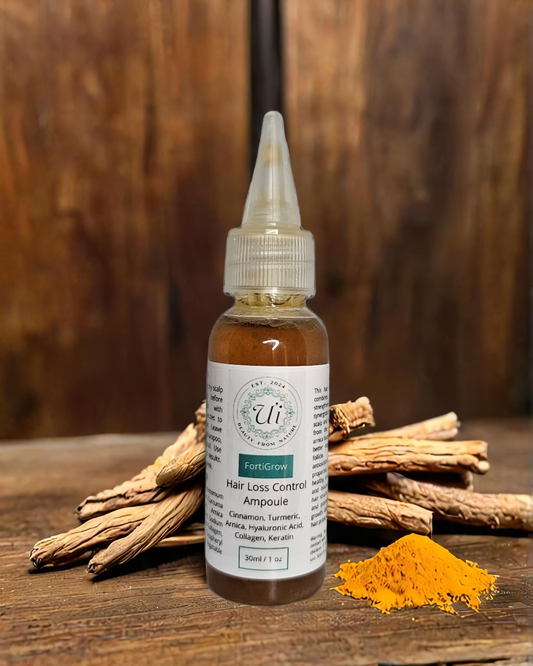 FortiGrow | Ampolla Anti-Caída Intensiva · Árnica + Células Madre + Biotina