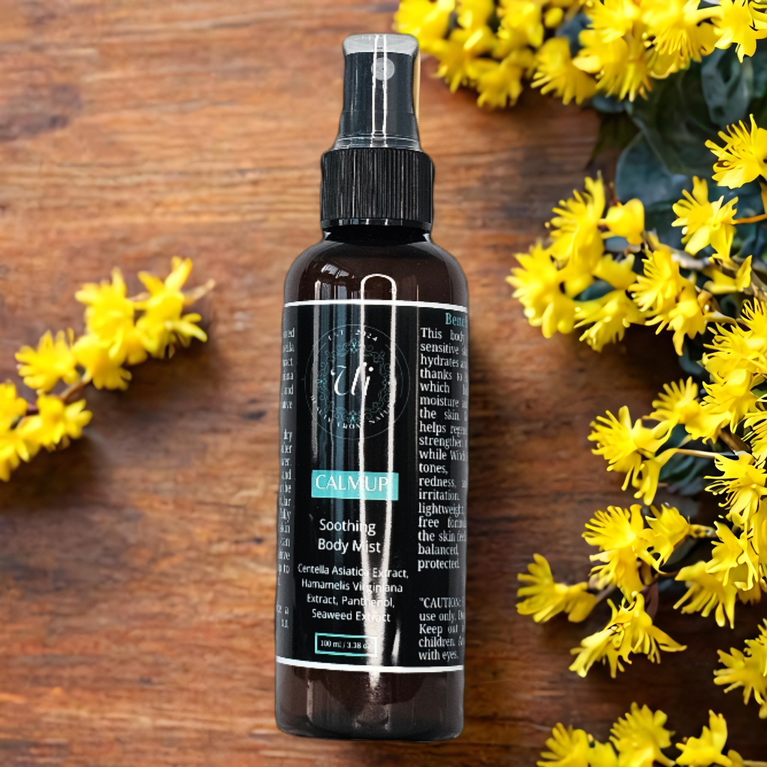 CalmUp Mist Corporal – Calma e Hidratación Instantánea para Pieles Sensibles