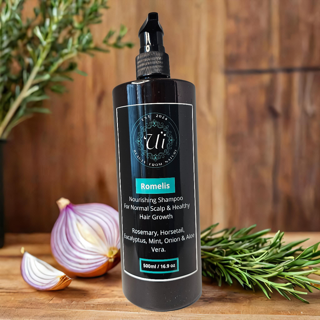 ROMELIS Shampoo Crecimiento Capilar Natural