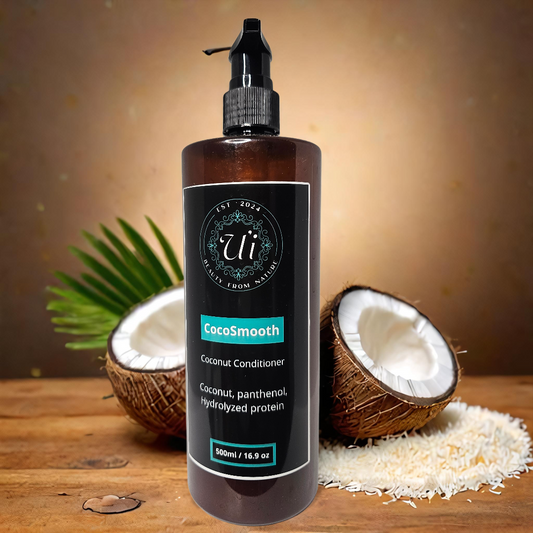 CocoSmooth | Acondicionador Natural de Coco · Hidratación Tropical